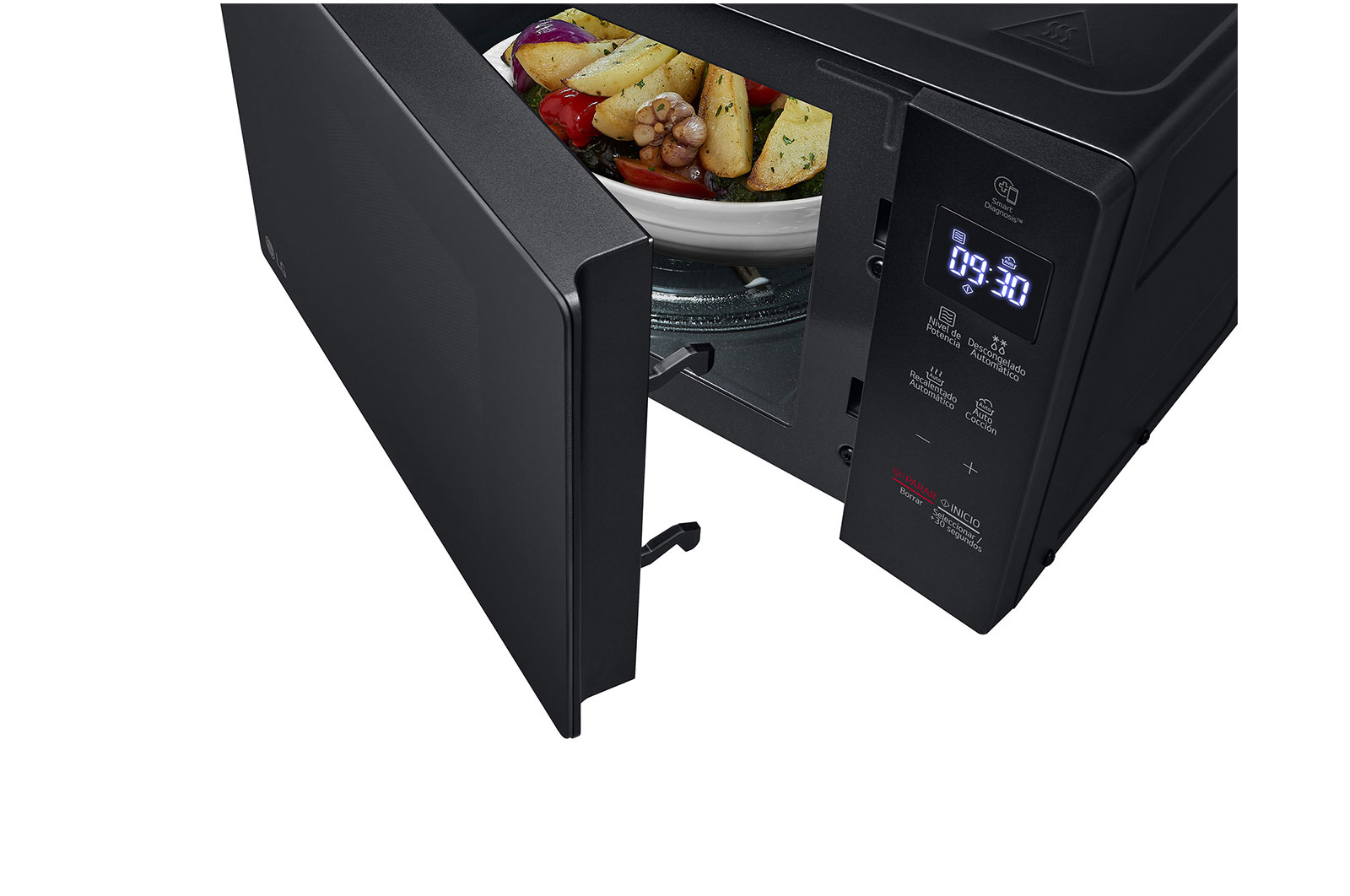 LG Horno Microondas - MS2032GAS NeoChef Slim - 20 lt - Solo, MS2032GAS