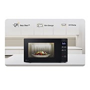 LG Horno Microondas - MS2032GAS NeoChef Slim - 20 lt - Solo, MS2032GAS