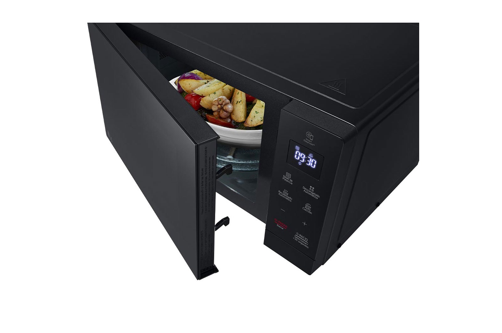 LG Horno Microondas - MS3032JAS NeoChef Slim, 30 lt - Solo, MS3032JAS