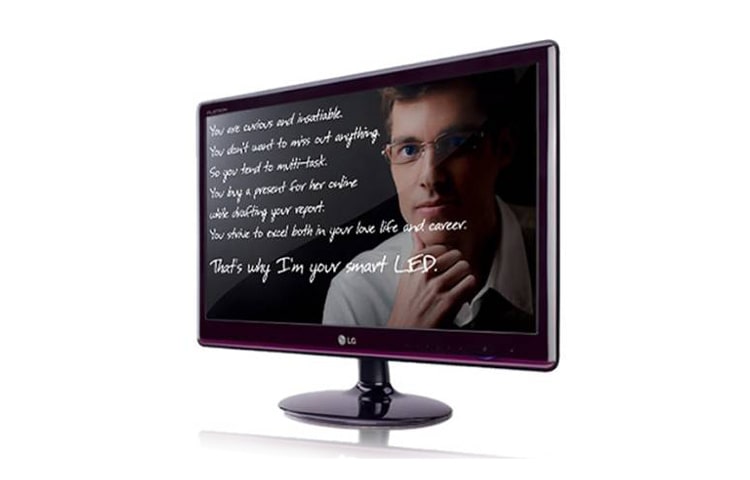 LG Monitor LCD LED, Serie E50 - Un verdadero amigo para la Gran vida digital, E2250S