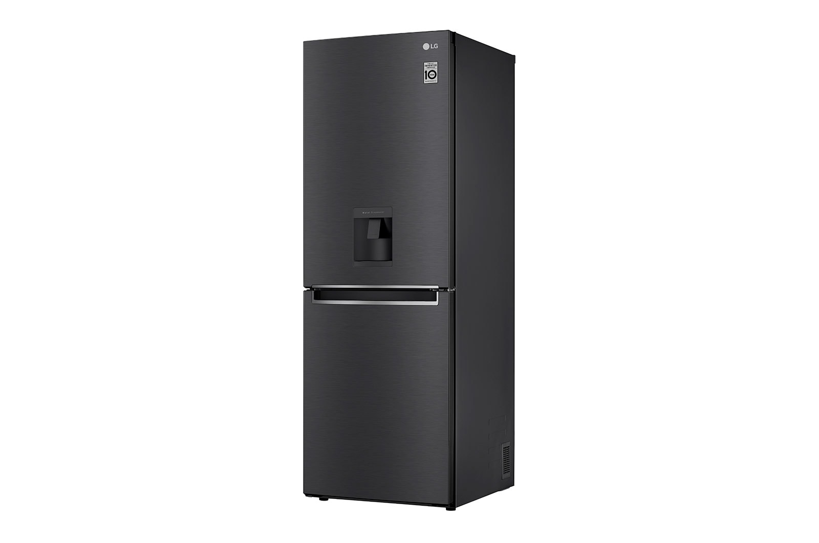 LG Nevera Tipo Europeo - 305 lts - GB33WPT - Color Negro Mate tipo acero, GB33WPT