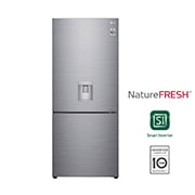 LG Nevera GB41WPP 420 lts, NatureFRESH, color plata.