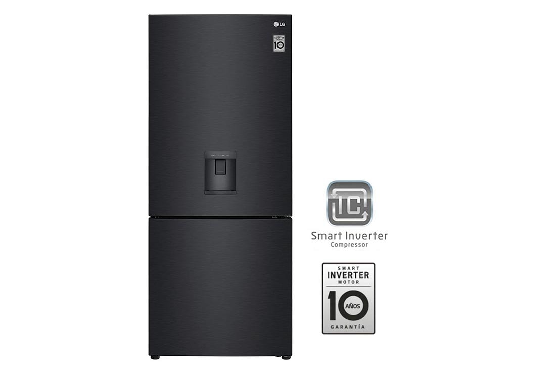 Nevera LG No Frost Bottom Freezer 420 Litros GB41WPP Gris