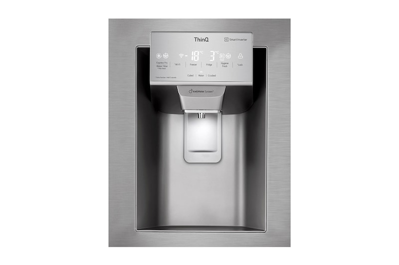 LG Nevecon LG French Door 793L Plata Disp. de agua/hielo , GM78SGP