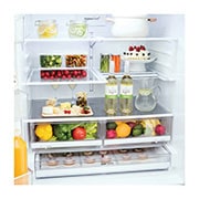 LG Nevecon LG French Door 793L Plata Disp. de agua/hielo , GM78SGP