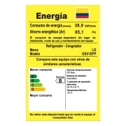 Consumo energetico Nevecón LG GS51BPP