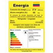LG Nevera Top Freezer 410L con DoorCooling, HygieneFresh<sup>+</sup> y conectividad Wi-Fi, plateada, GT41SGPX