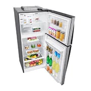 LG Nevera Top Freezer 410L con DoorCooling, HygieneFresh<sup>+</sup> y conectividad Wi-Fi, plateada, GT41SGPX