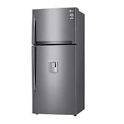 LG Nevera Top Freezer 410L con DoorCooling, HygieneFresh<sup>+</sup> y conectividad Wi-Fi, plateada, GT41SGPX