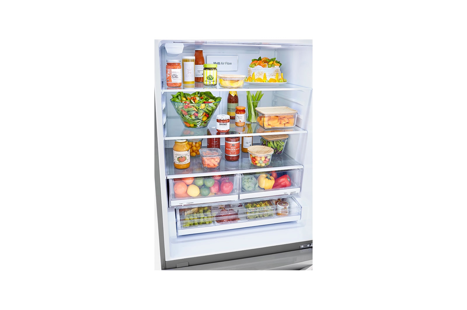 LG Nevera LG Bottom Freezer, 720lts, Multi Air Flow, Linear Inverter, LB26BGS