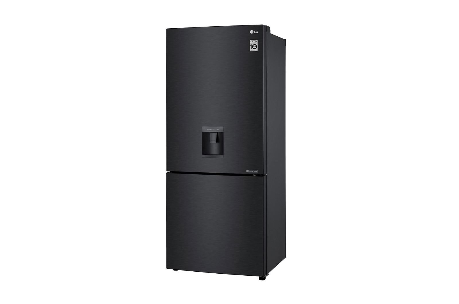 LG Nevera LG Bottom Freezer, 454lts, Tecnología NatureFRESH, Acabado Matte Black Steel, LB41WPT