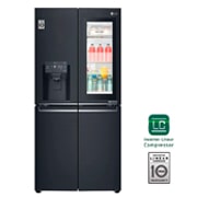 LG Nevecón MutiDoor InstaView DID-508 lts-LM57SXT-Color Negro Acero Mate, LM57SXT