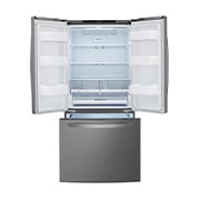 LG Nevecón French Door, Tecnología Door Cooling™, capacidad 716 LTS, acabado Platinum Silver, Inverter Lineal Compressor, LM65BGSK