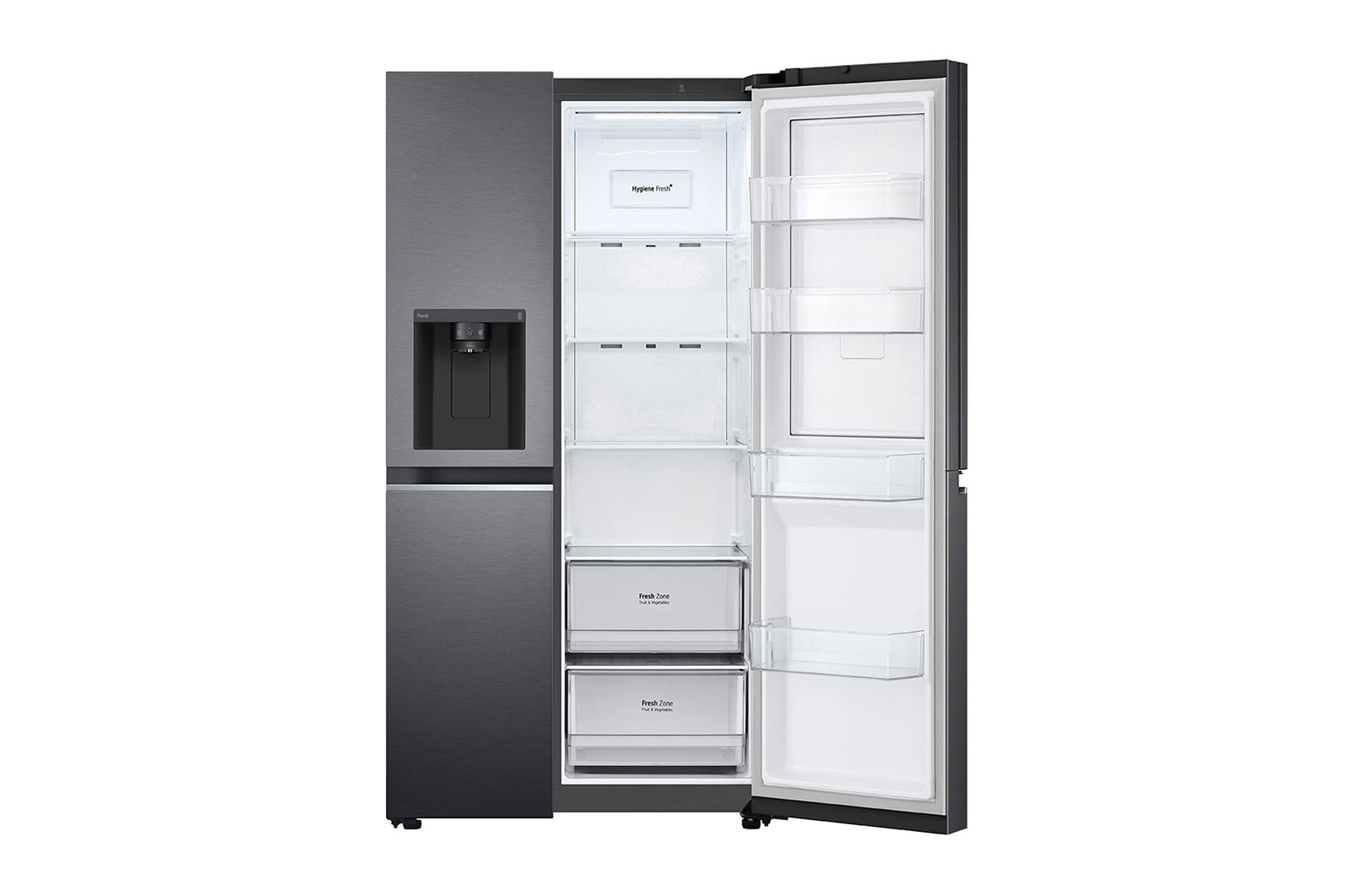 LG Nevecón LG Side by Side Door-in-Door™, ThinQ, Color Silver (STS) Capacidad Total Almacenamiento 637 Litros, LS66SDS