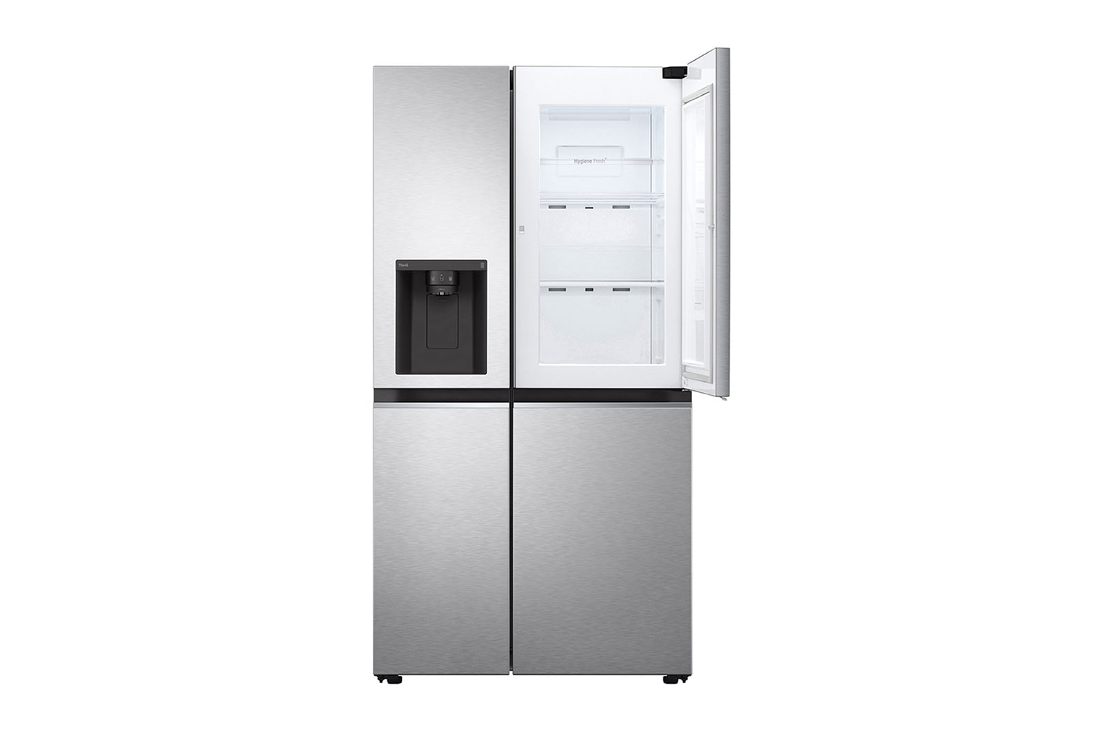 LG Nevecón LG Side by Side Door-in-Door™, ThinQ, Color Silver (STS) Capacidad Total Almacenamiento 637 Litros, LS66SDS