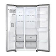 LG Nevecón LG Side by Side Door-in-Door™, ThinQ, Color Silver (STS) Capacidad Total Almacenamiento 637 Litros, LS66SDS