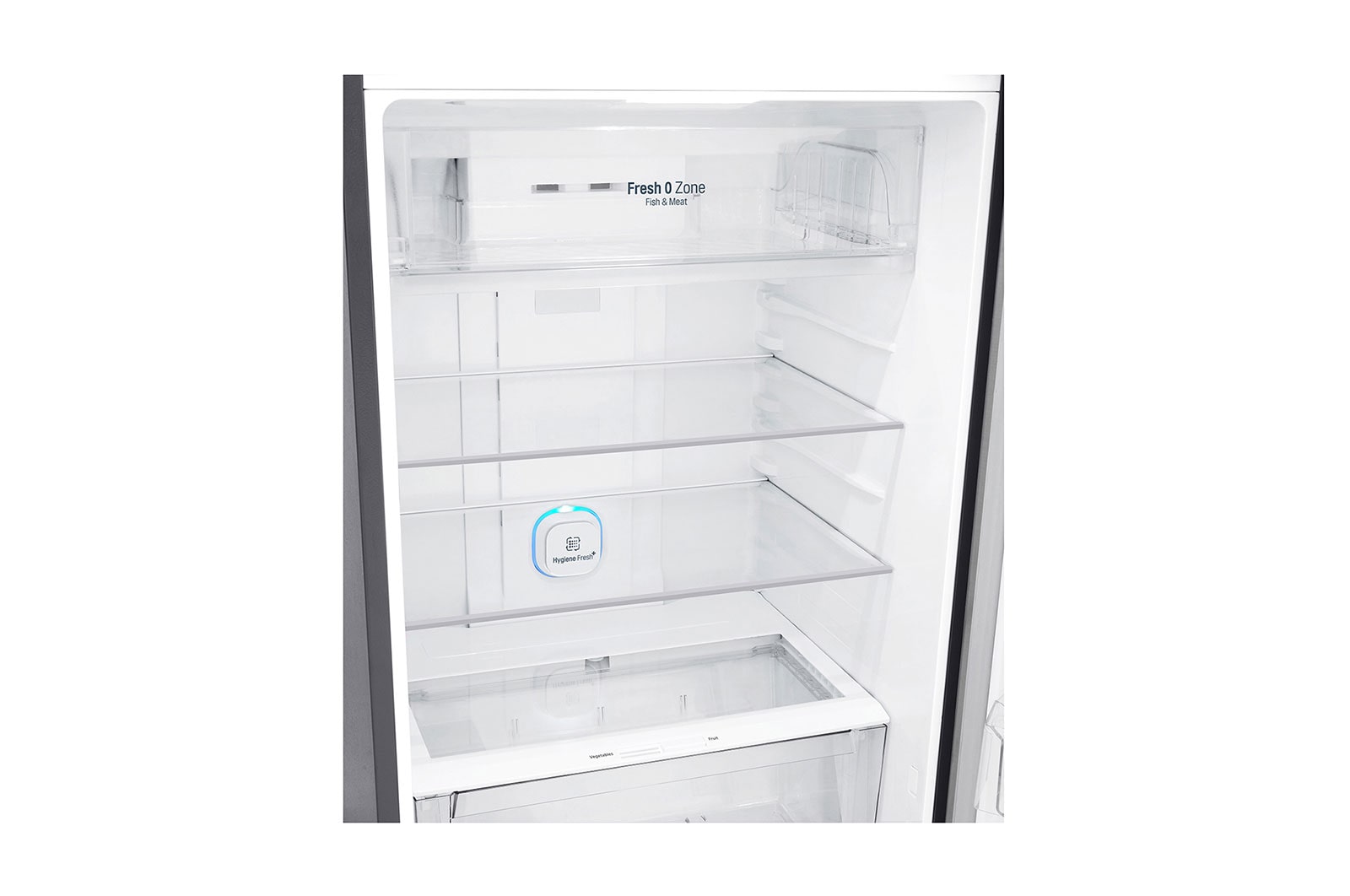 LG Nevera Top Mount, Tecnología Door Cooling™ de 437 LTS, No frost, Acabado Platinum silver, Filtro Hygiene Fresh+®, Inverter Lineal Compressor, LT41SGPX