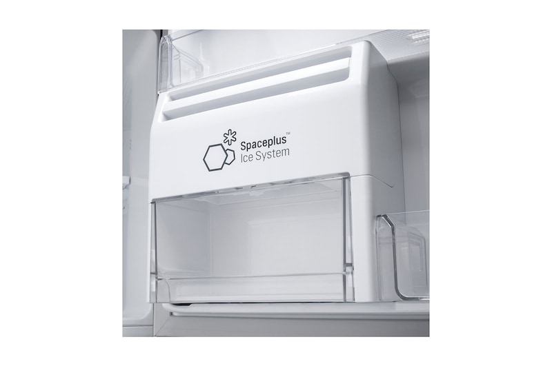 LG Nevera Top Freezer, fabricador de hielo, Tecnología Door Cooling™, capacidad 471 LTS, acabado Platinum Silver, Filtro Hygiene Fresh+®, Inverter Lineal Compressor, LT44AGP