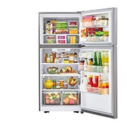 LG Nevera Top Mount Smart Inverter compressor, capacidad 553 L netos, acabado STS, Multi Air Flow, 10 años de garantia en motor, LT57BPSX