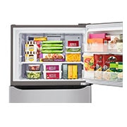 LG Nevera Top Mount Smart Inverter compressor, capacidad 553 L netos, acabado STS, Multi Air Flow, 10 años de garantia en motor, LT57BPSX