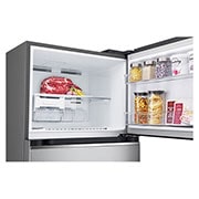 LG Nevera VT40SGPN congelador puertas abiertas