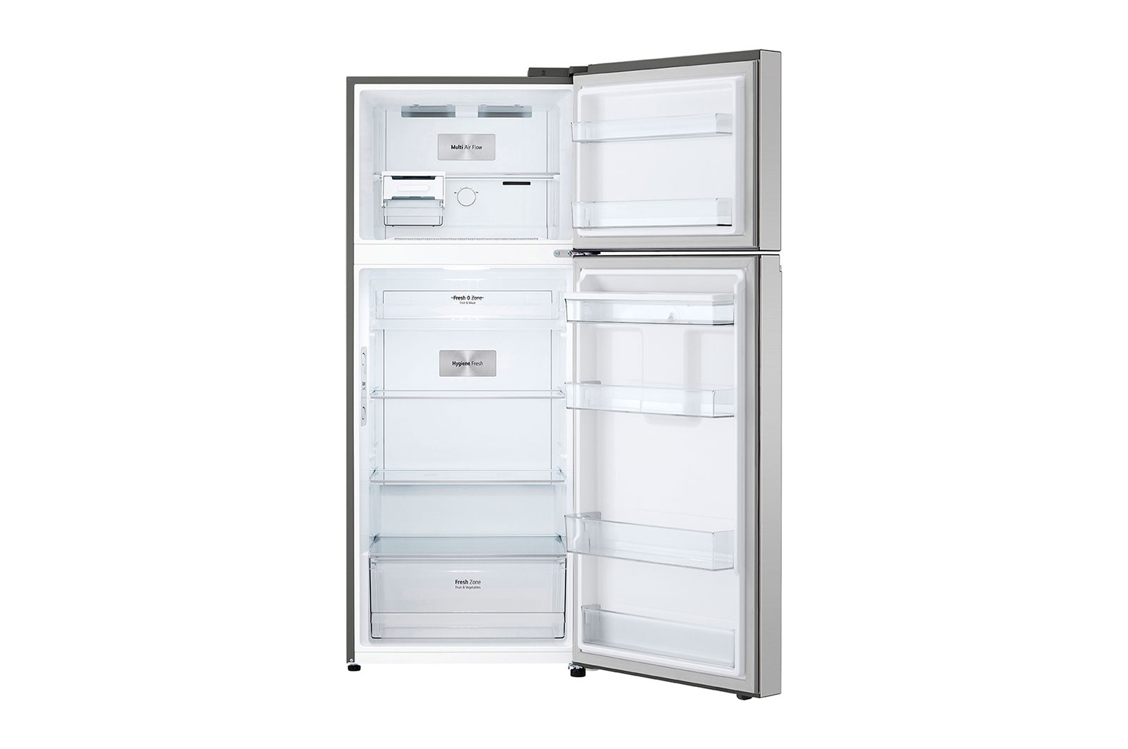 LG Nevera LG Top Freezer, DoorCooling+™, ThinQ, Platinum Silver3  Capacidad Total Almacenamiento 395 Litros, VT40SGPX