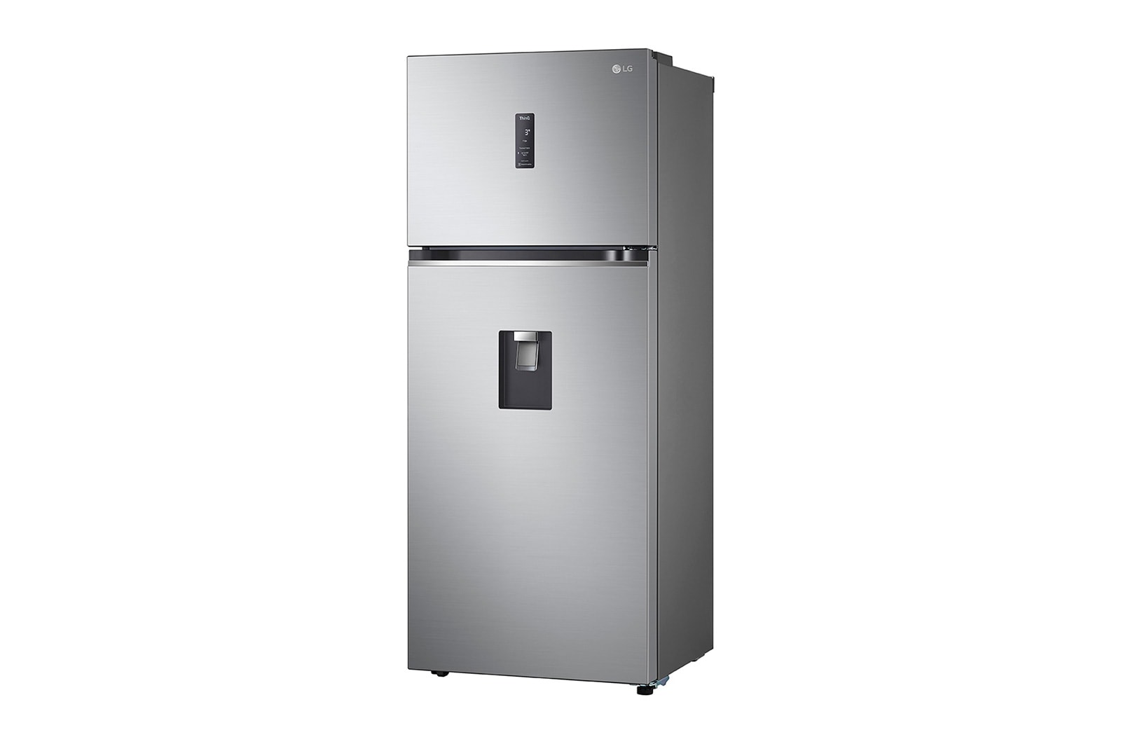 LG Nevera LG Top Freezer, DoorCooling+™, ThinQ, Platinum Silver3  Capacidad Total Almacenamiento 395 Litros, VT40SGPX