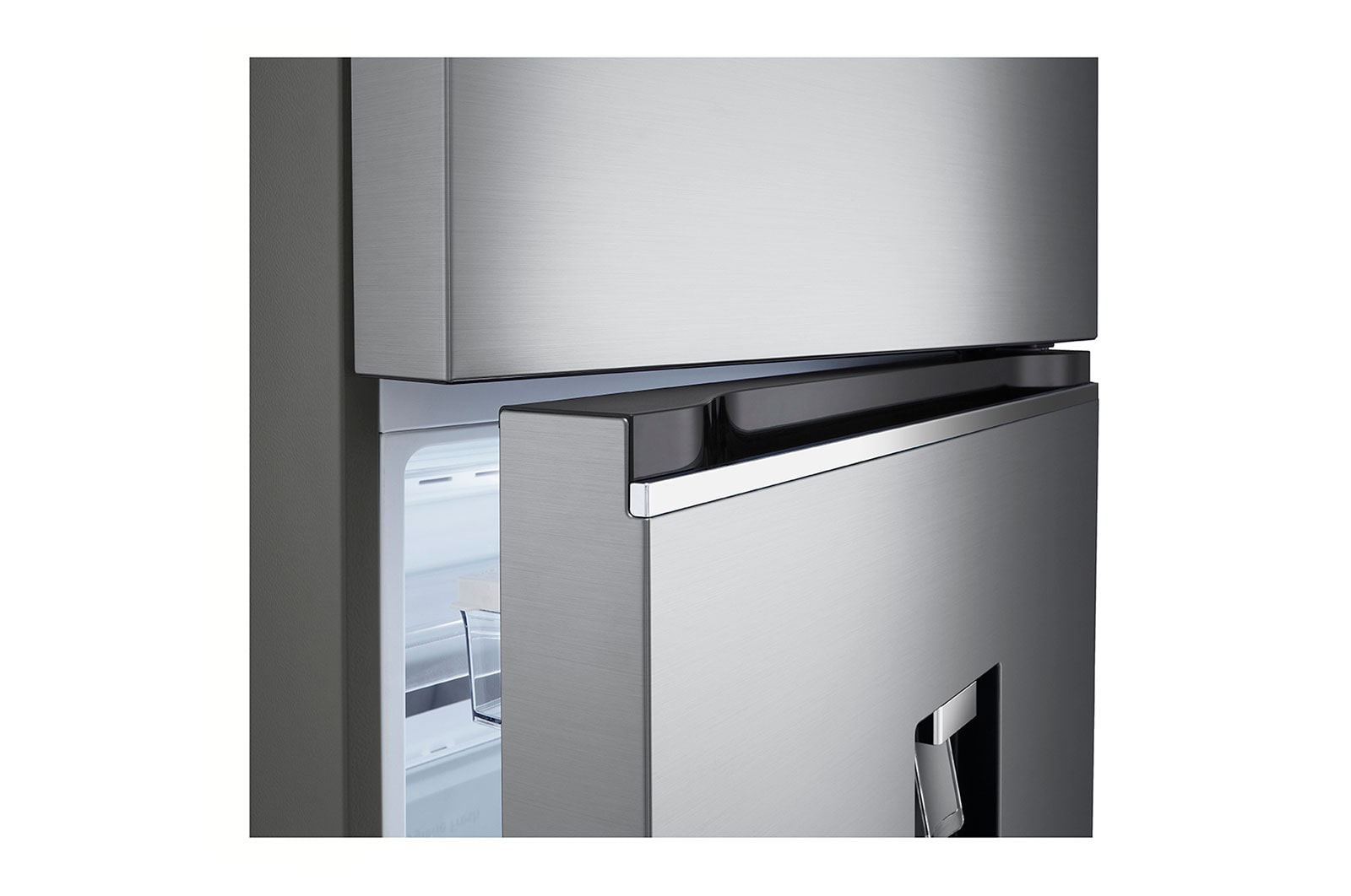 LG Nevera LG Top Freezer, DoorCooling+™, ThinQ, Platinum Silver3  Capacidad Total Almacenamiento 395 Litros, VT40SGPX