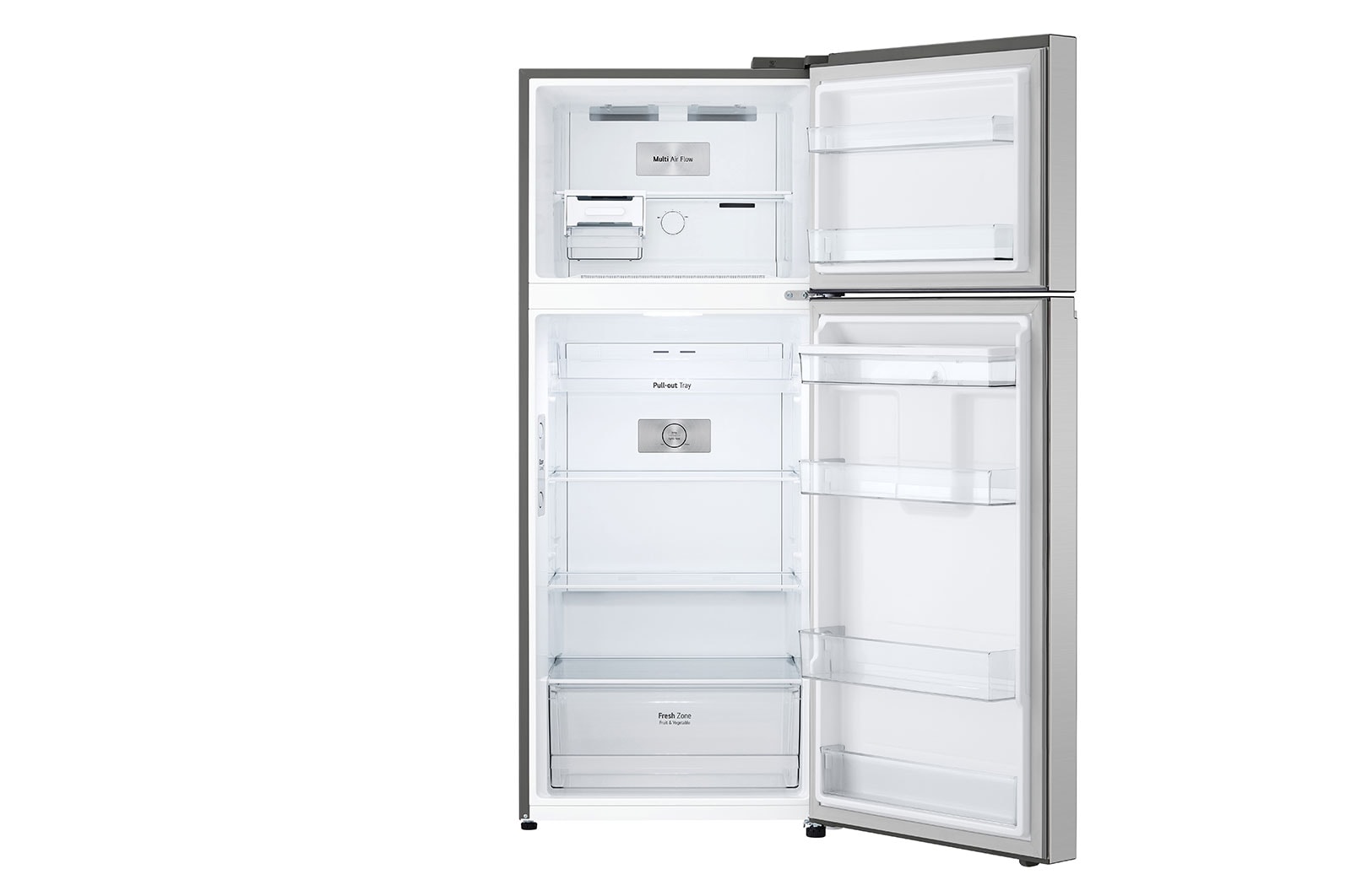 LG Nueva Nevera LG Top Freezer, DoorCooling+™ Platinum Silver3  Capacidad Total Almacenamiento 395 Litros, VT40WGPX