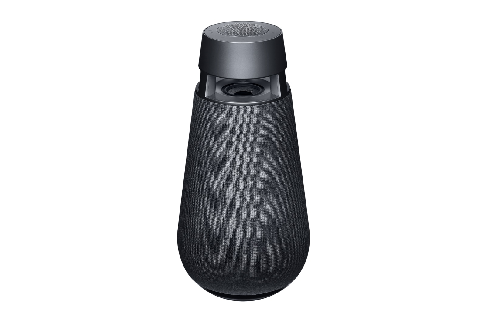 LG XBOOM360 XO3 Altavoz Bluetooth inalámbrico portátil con sonido omnidireccional 360˚ e iluminación ambiental, XO3QBK