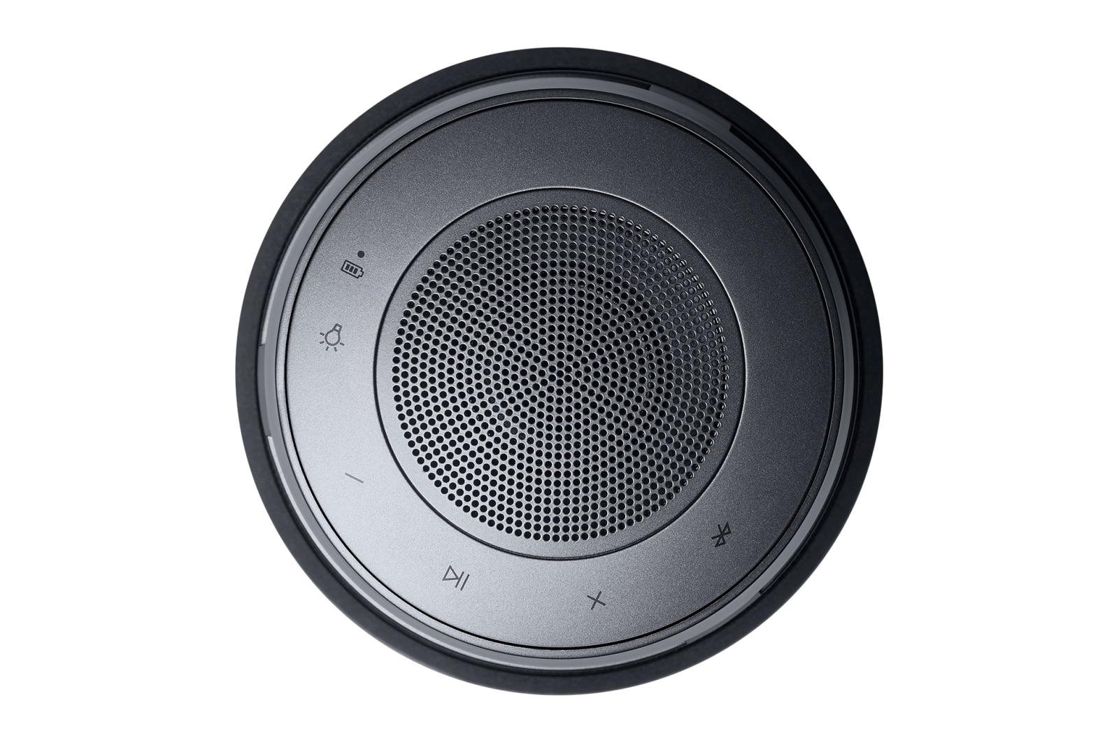 LG XBOOM360 XO3 Altavoz Bluetooth inalámbrico portátil con sonido omnidireccional 360˚ e iluminación ambiental, XO3QBK