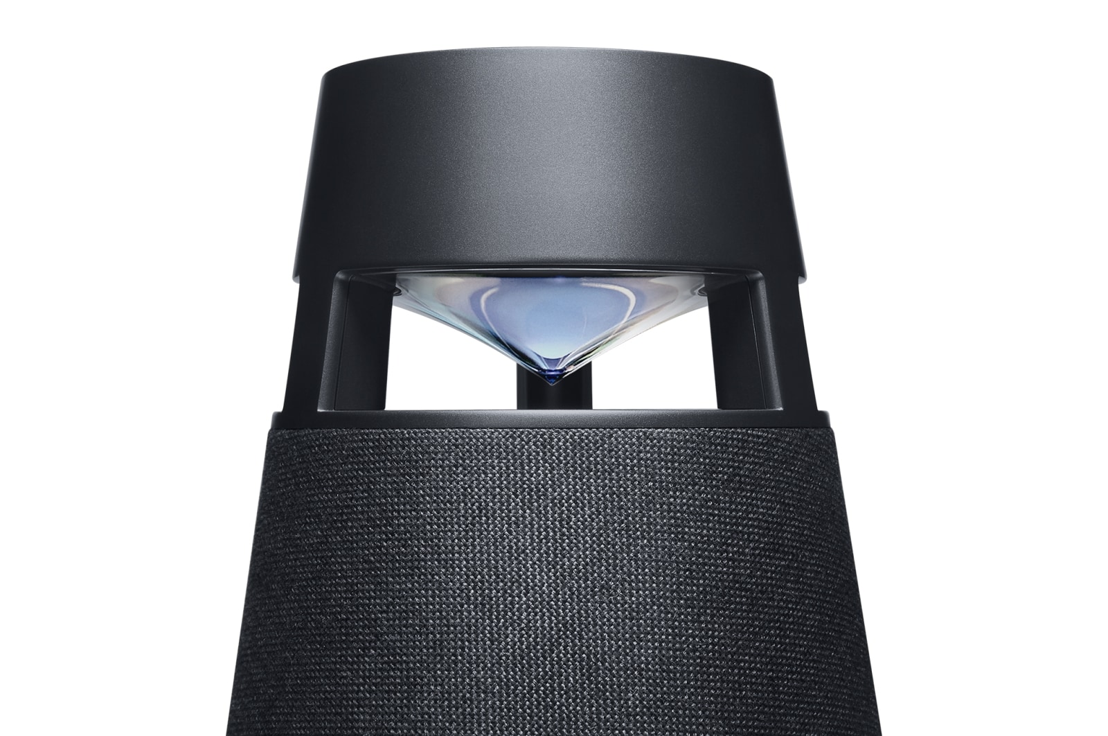 LG XBOOM360 XO3 Altavoz Bluetooth inalámbrico portátil con sonido omnidireccional 360˚ e iluminación ambiental, XO3QBK