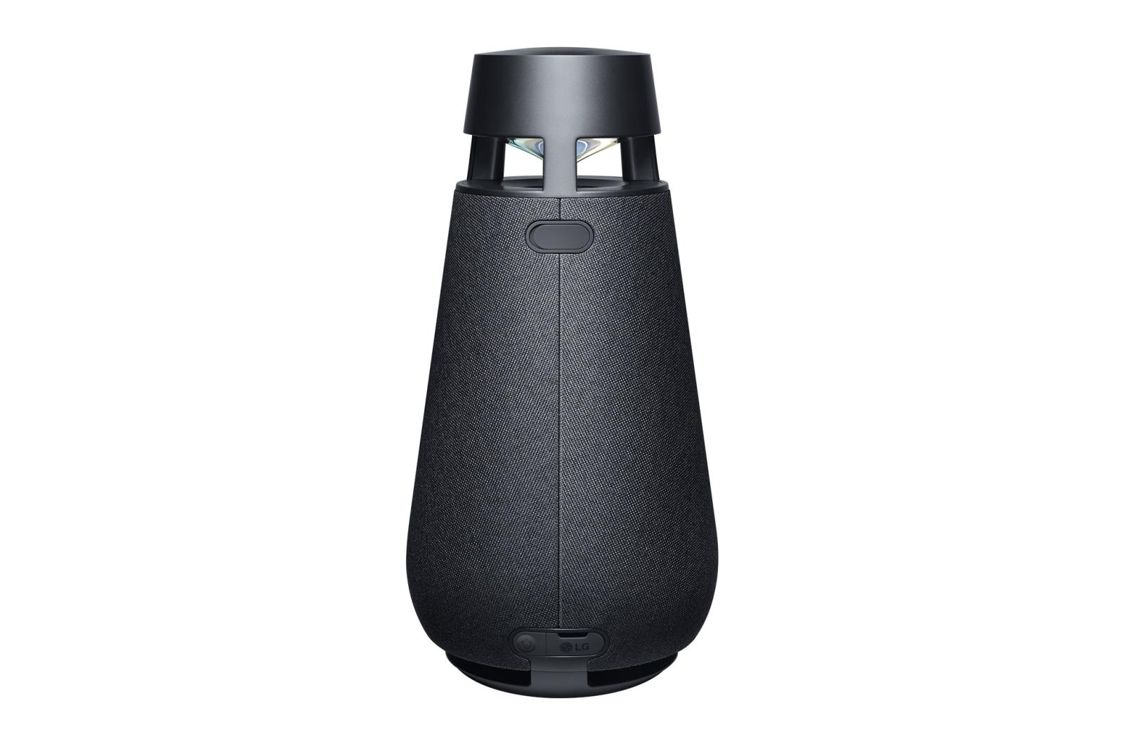 LG XBOOM360 XO3 Altavoz Bluetooth inalámbrico portátil con sonido omnidireccional 360˚ e iluminación ambiental, XO3QBK