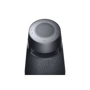 LG XBOOM360 XO3 Altavoz Bluetooth inalámbrico portátil con sonido omnidireccional 360˚ e iluminación ambiental, XO3QBK