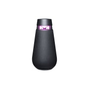 LG XBOOM360 XO3 Altavoz Bluetooth inalámbrico portátil con sonido omnidireccional 360˚ e iluminación ambiental, XO3QBK