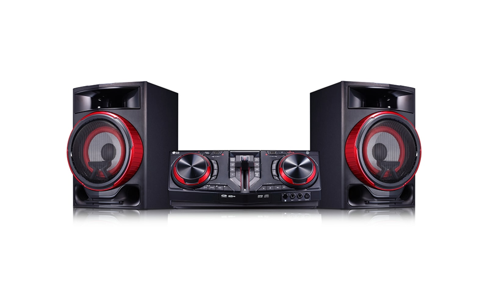 LG XBOOM CJ87 Mini Componente 2350 Vatios - CD - USB - AM/FM - Karaoke, CJ87