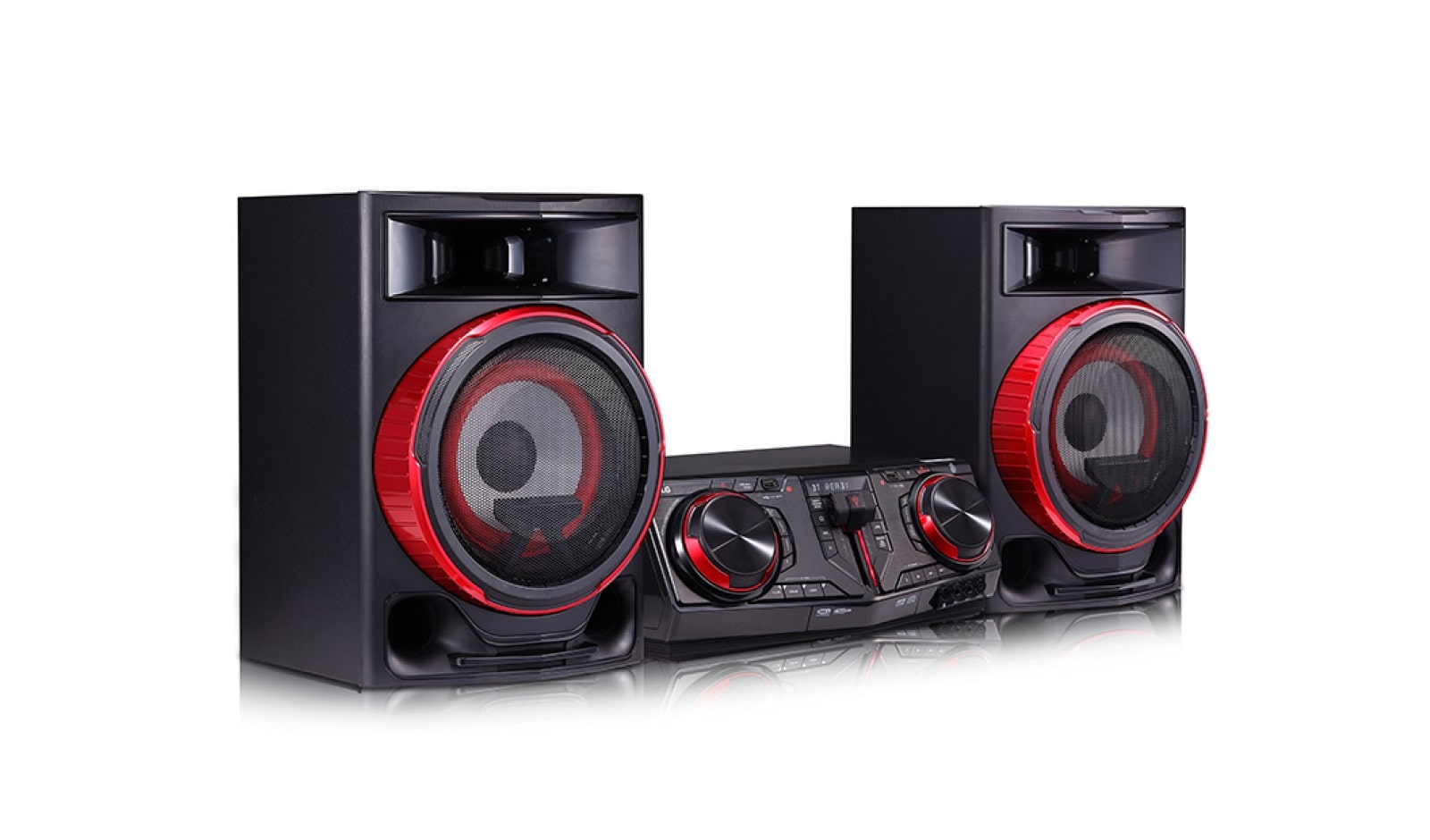 LG XBOOM CJ87 Mini Componente 2350 Vatios - CD - USB - AM/FM - Karaoke, CJ87