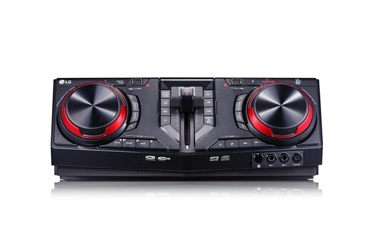 LG XBOOM CJ87 Mini Componente 2350 Vatios - CD - USB - AM/FM - Karaoke, CJ87