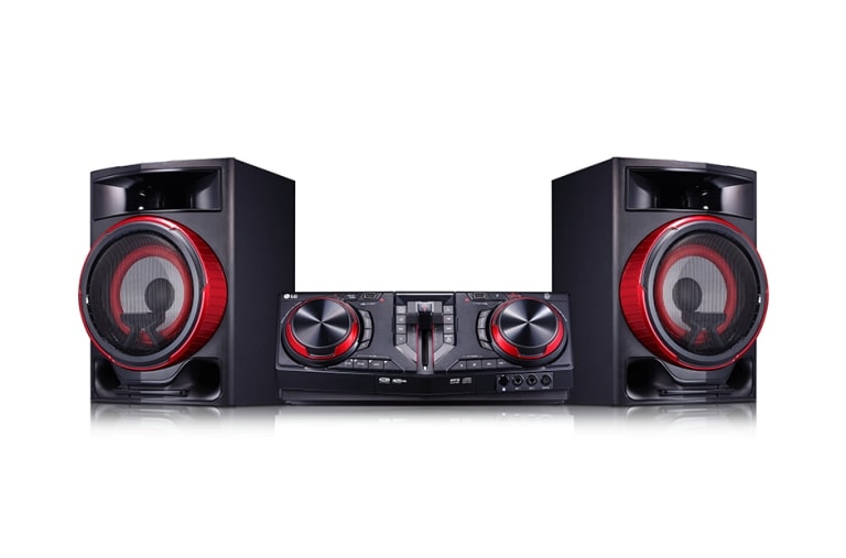 LG XBOOM CJ87 Mini Componente 2350 Vatios - CD - USB - AM/FM - Karaoke, CJ87