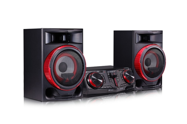 LG XBOOM CJ87 Mini Componente 2350 Vatios - CD - USB - AM/FM - Karaoke, CJ87