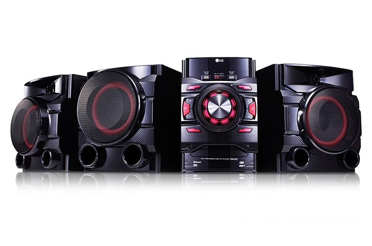 LG Mini Componente LG 4560, RMS 700 W - Subwoofer, 2 USB, Bluetooth, CD., CM4560