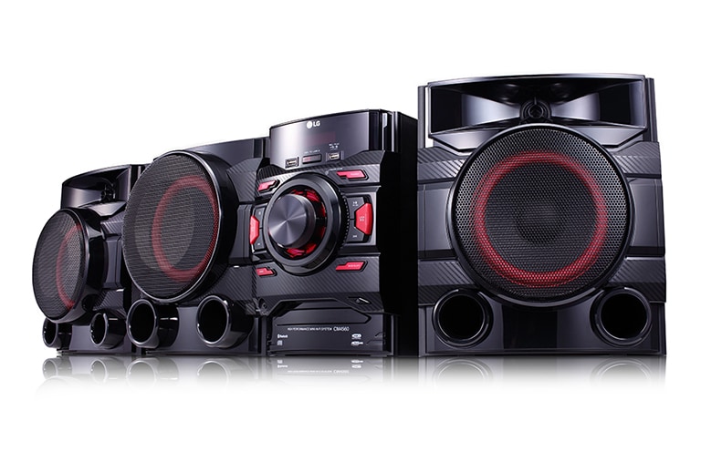 LG Mini Componente LG 4560, RMS 700 W - Subwoofer, 2 USB, Bluetooth, CD., CM4560