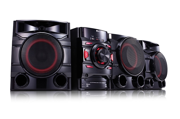 LG Mini Componente LG 4560, RMS 700 W - Subwoofer, 2 USB, Bluetooth, CD., CM4560