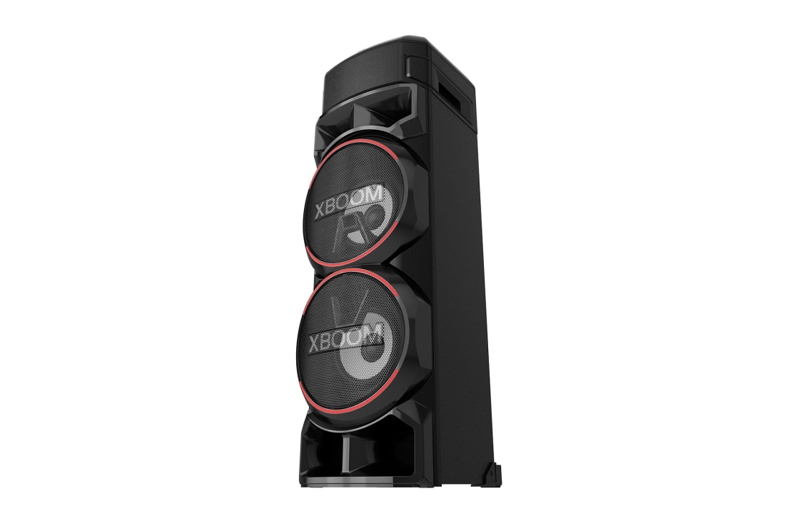 LG Torre de sonido XBOOM RN9 | Doble Woofer | Potenciador de bajos | Karaoke Star | DJ App y DJ Pad | 1800 Watts RMS | Super Bass Boost | Multi Bluetooth, RN9