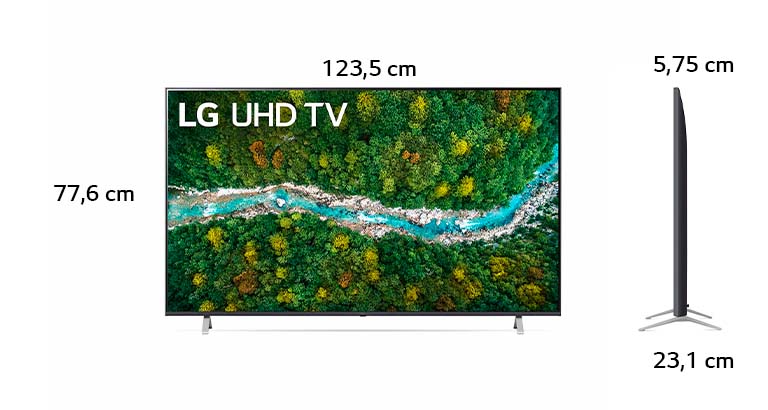 Smart Tv LG Uhd Ai Thinq 55 Pulgadas Up77 4k