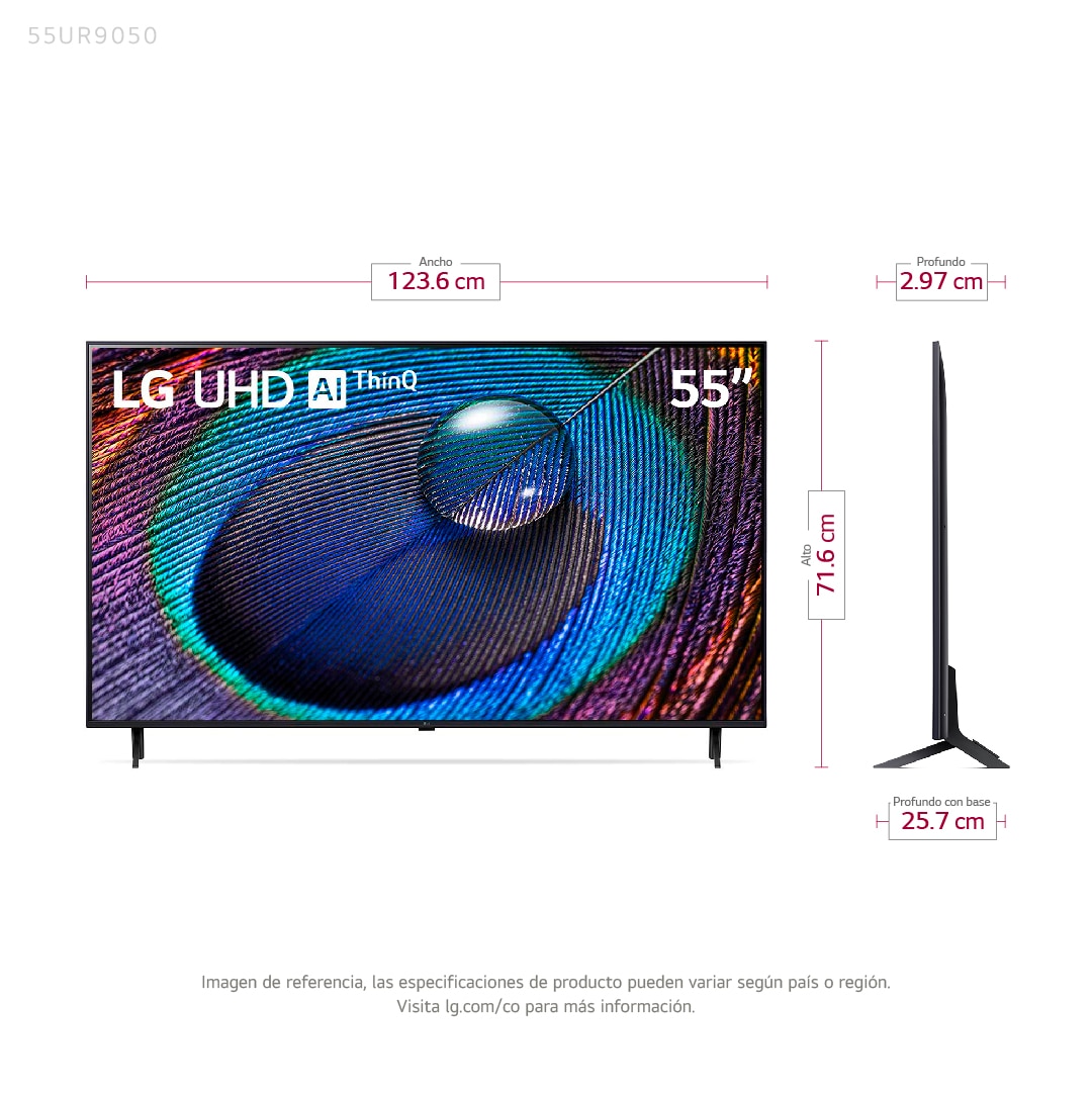 TV LG 55 Pulgadas 139 cm 55UR9050PSJ 4K-UHD LED Smart TV