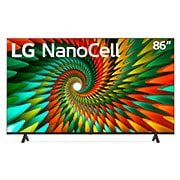 LG Televisor LG 86" NanoCell |4K | ProcesadorIA α7 | Smart TV | Filtro de color | Incluye Magic Remote, 86NANO77SRA