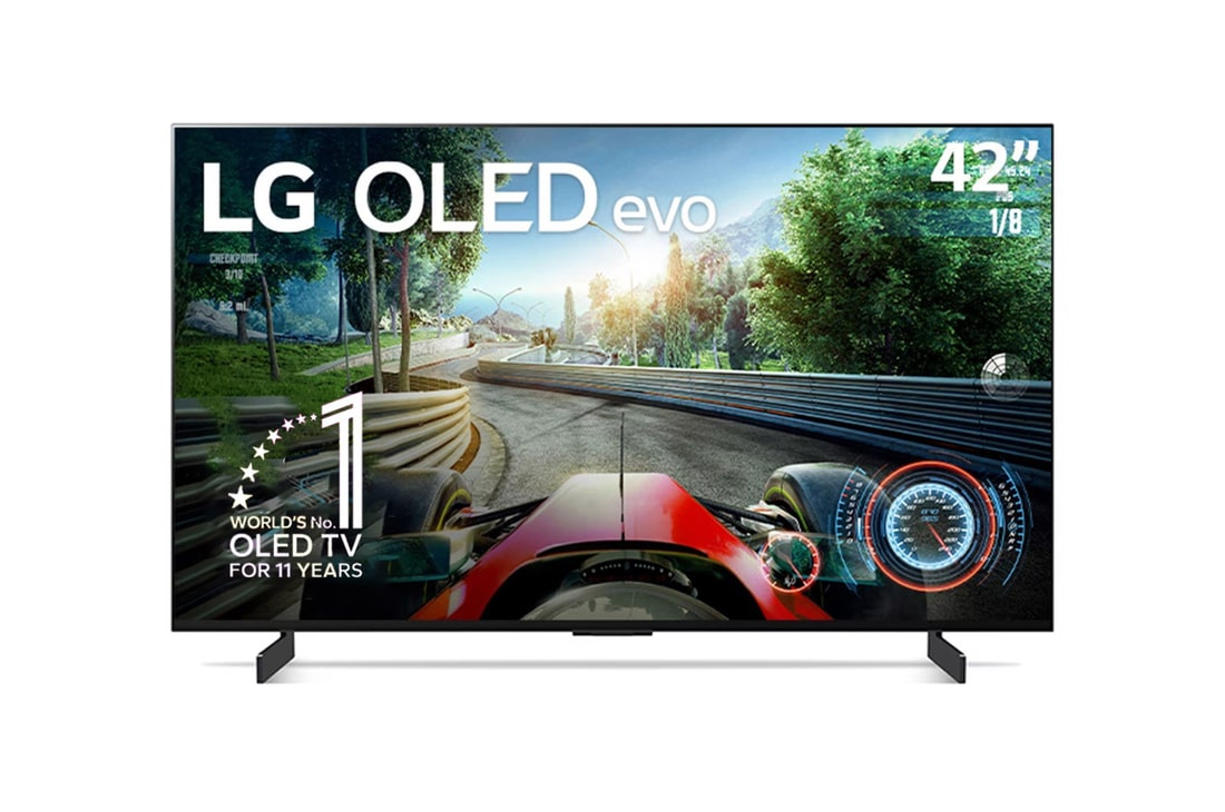 LG Televisor  LG 42" OLED   | 4K | Procesador AI α9  |Smart TV| Gaming TV|Incluye Magic remote, OLED42C3PSA