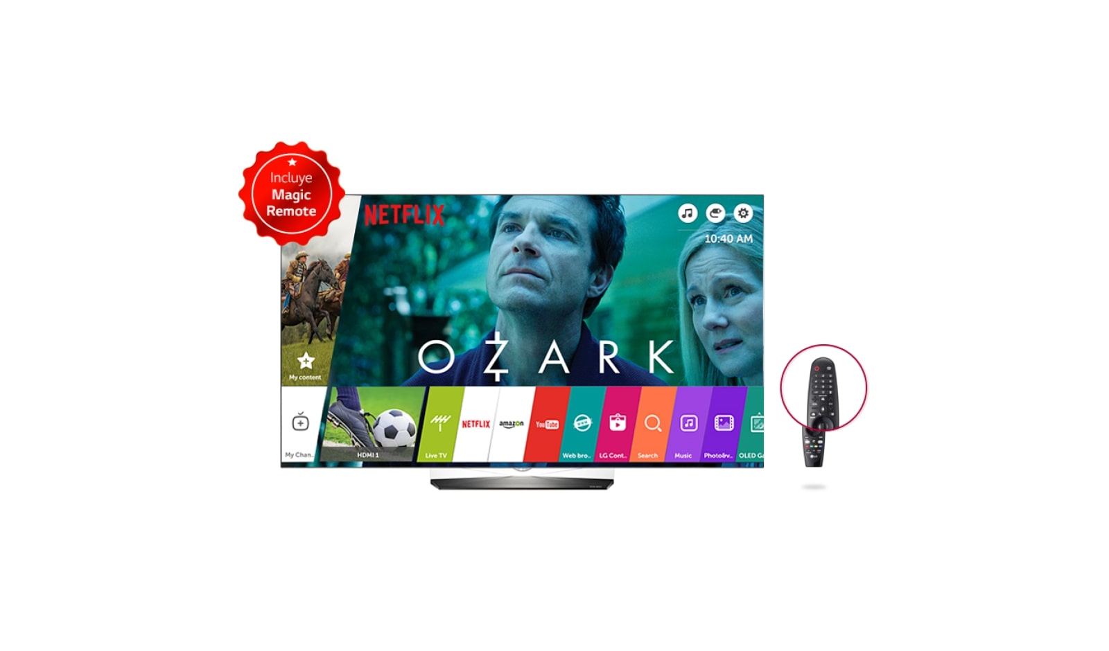 LG OLED B6 4K HDR SMART TV - 55", OLED55B6T