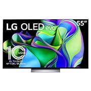 LG Televisor  55" OLED  evo| 4K | Procesador AI α9 | Smart TV | Dolby Vision y Dolby Atmos |Incluye Magic remote, OLED55C3PSA